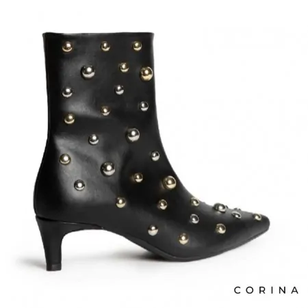 Botines Negros Mujer