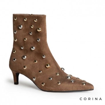 Botines con Tacón Bajo