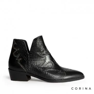 botines cowboy bajos​