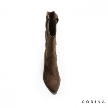 Botas de antelina mujer