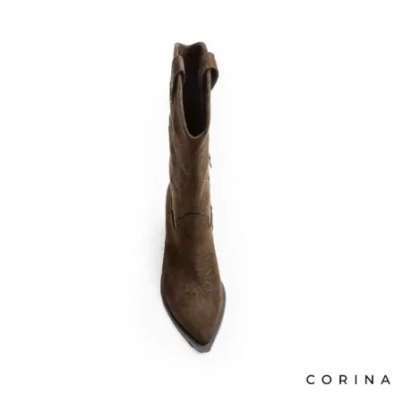 Botas de antelina mujer