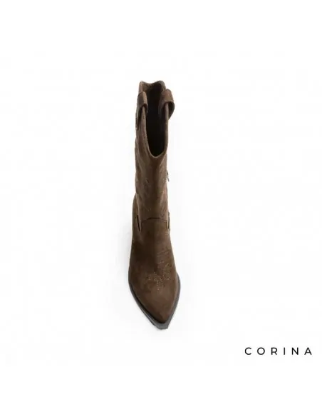 Botas de antelina mujer