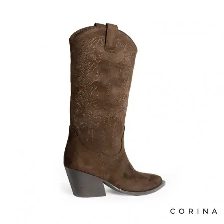 Botas western marrones