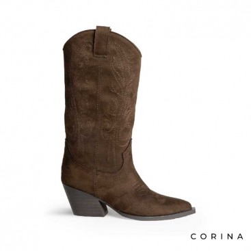 Botas cowboy marrones