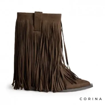 Botas con flecos altas