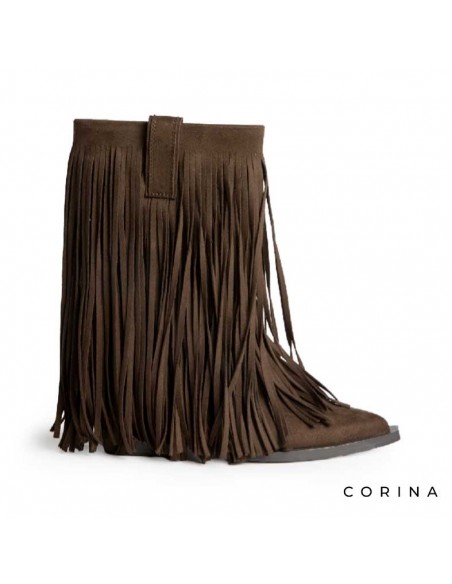 Botas con flecos altas
