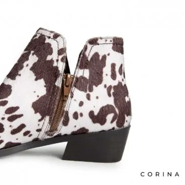 Botines western estampados