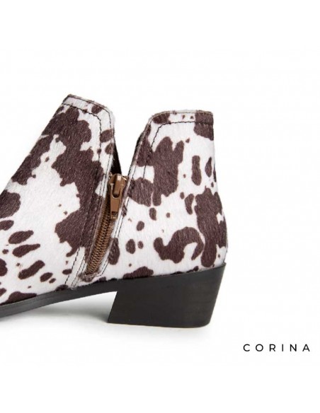 Botines western estampados