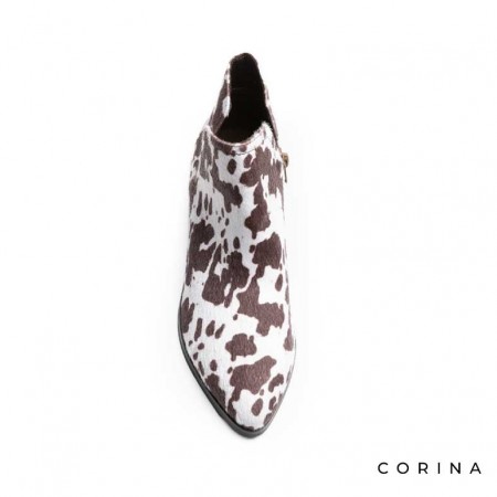 Botines cowboy animal print