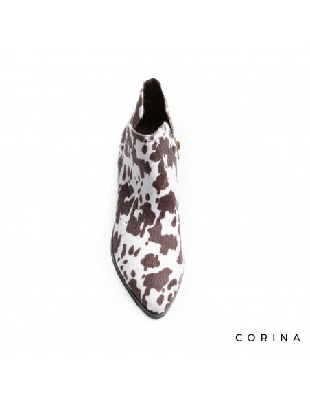 Botines cowboy animal print
