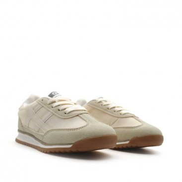 Zapatillas Retro Infantiles Beige