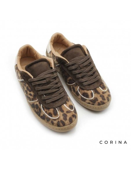 tenis leopardo mujer Corina