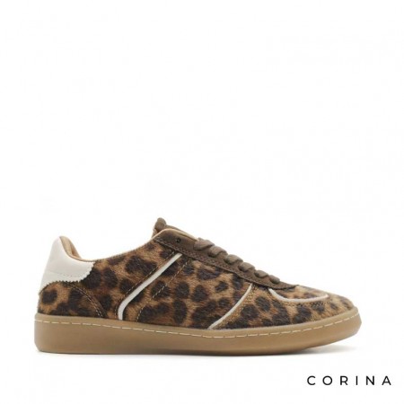 Sneakers leopardo mujer Corina