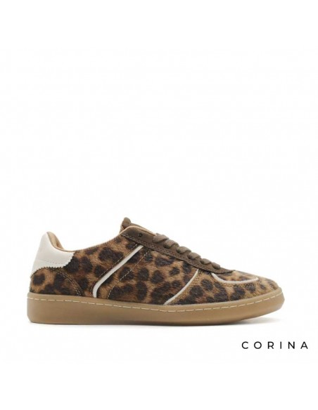 Sneakers leopardo mujer Corina