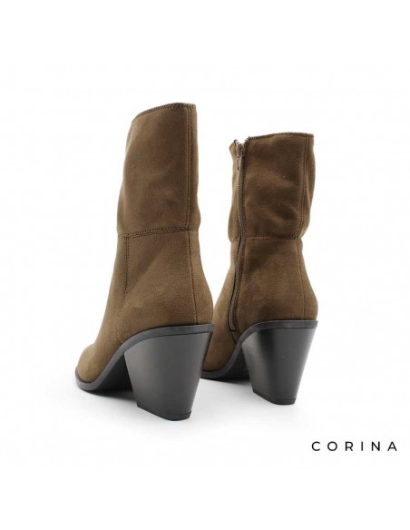 Botines mujer marrones