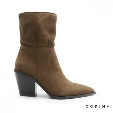 Botines marrones mujer