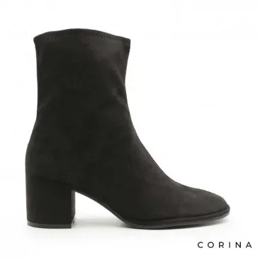 botin elastico tacon​