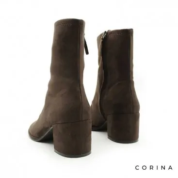 botines de antelina mujer​