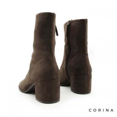 botines de antelina mujer​