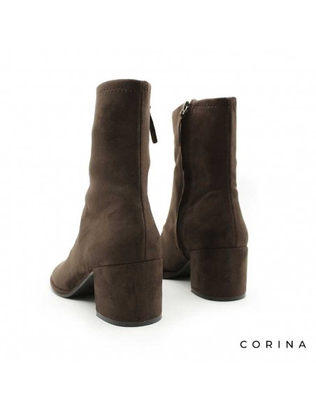 botines de antelina mujer​