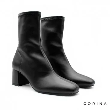 botines caña elastica