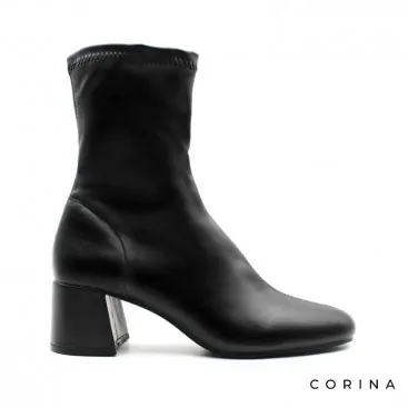 botines tacon cómodo