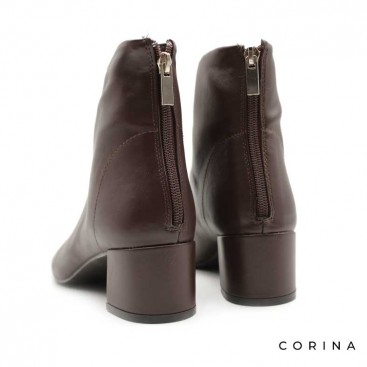 botines burdeos tacon​