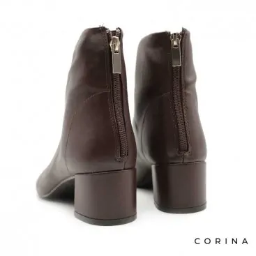 botines burdeos tacon​