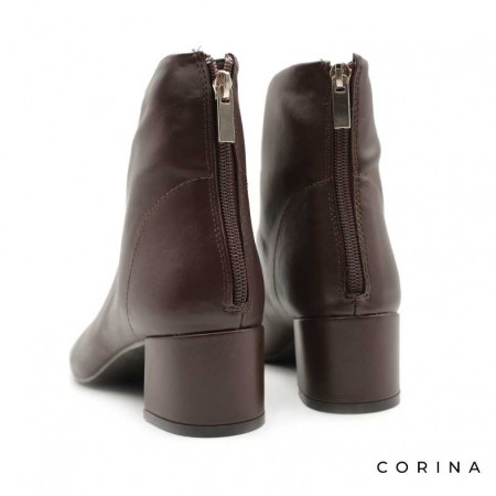 botines burdeos tacon​