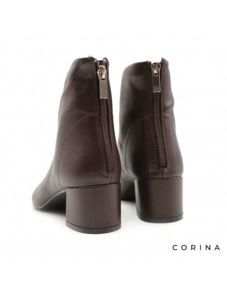 botines burdeos tacon​