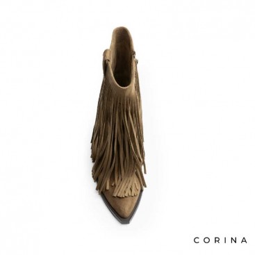 Botas cowboy Corina camel