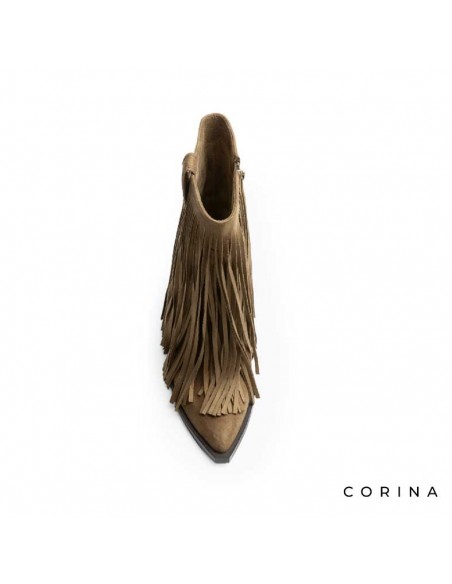 Botas cowboy Corina camel