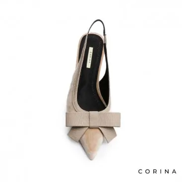 Zapatos lazo terciopelo