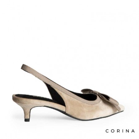 Tacones beige Corina