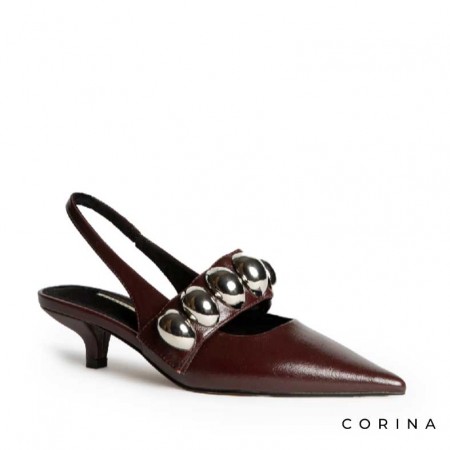 zapatos mujer color burdeos​