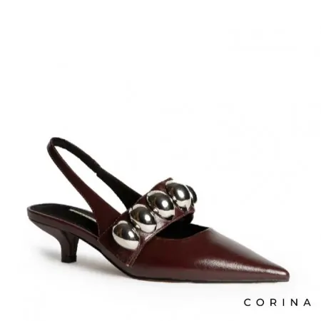 zapatos mujer color burdeos​