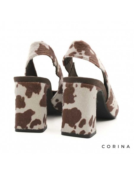 Zapatos TACON Estampado Vaca