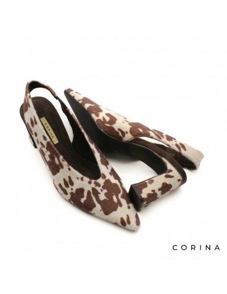 Zapatos Modernos Estampado Vaca