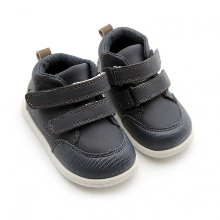 botas bebe azul marino