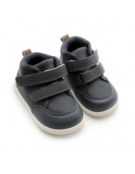 botas bebe azul marino