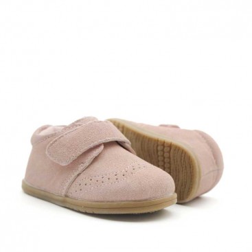 zapatos blucher niña rosa​
