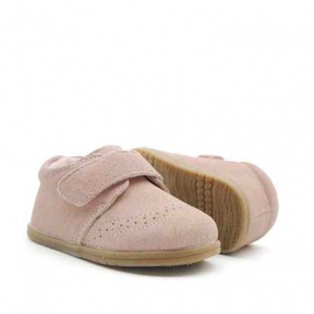 zapatos blucher niña rosa​
