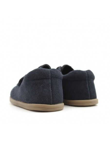 zapato serraje azul marino bebé