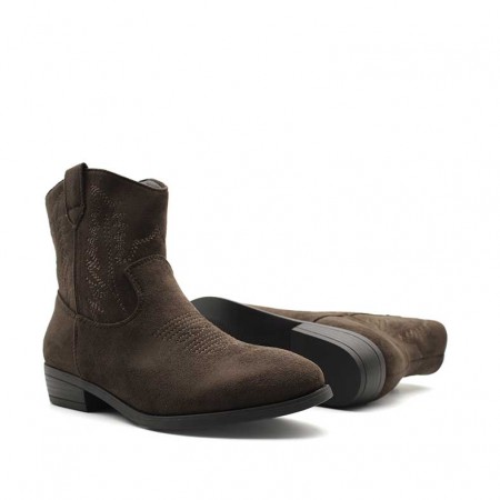 botines marrones cowboy niña​