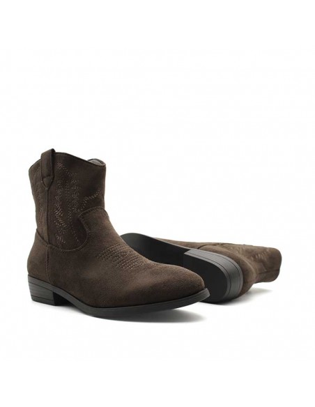 botines marrones cowboy niña​