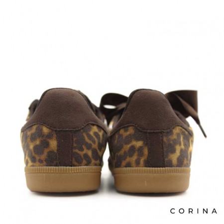 Sneaker de leopardo corina