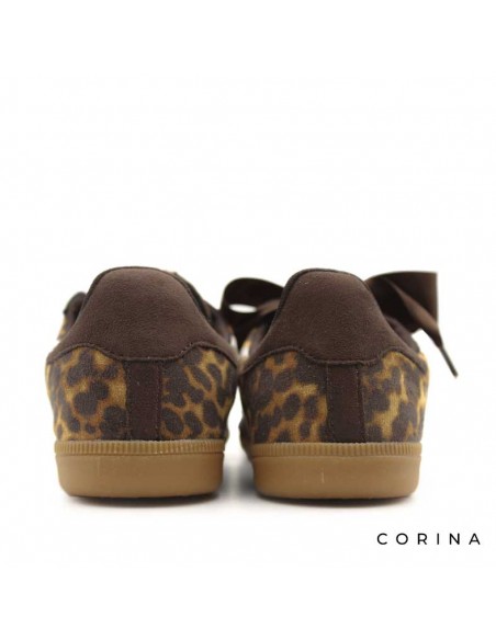 Sneaker de leopardo corina