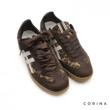 Sneaker de leopardo mujer