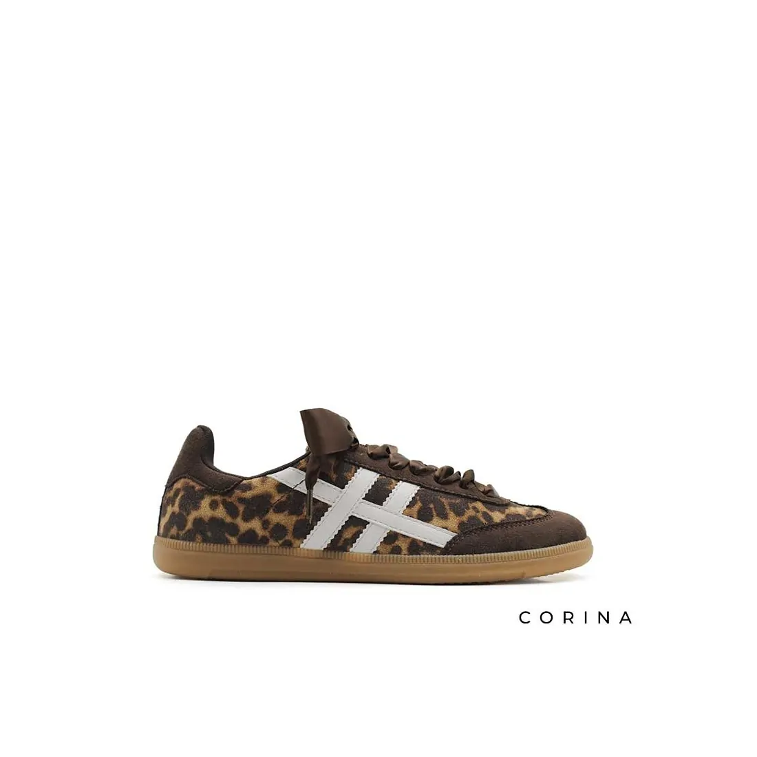 Sneakers Corina animal print con estilo actual