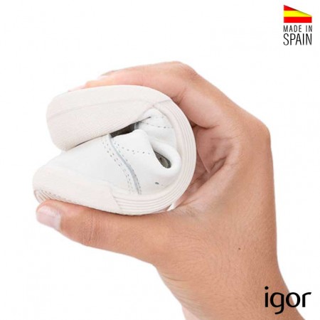 Tennis Igor respetuoso blanco/mostaza